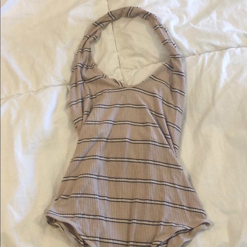 Striped Bodysuit